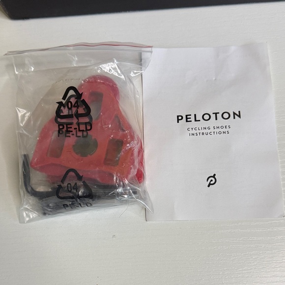 Peloton Altos Black and Red Unisex Cycling Shoes. New with box. main image 10